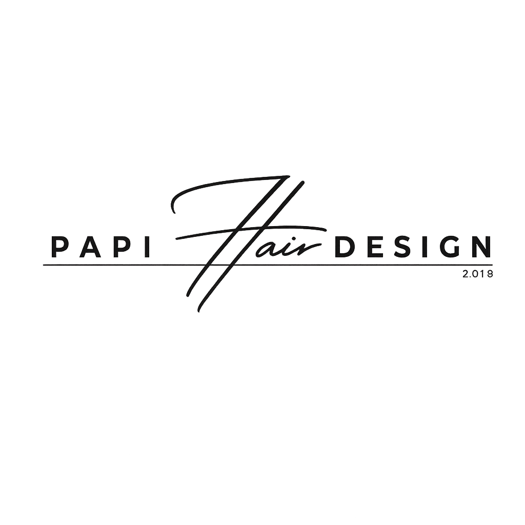 Papi Hair Design logo – luxusný salon